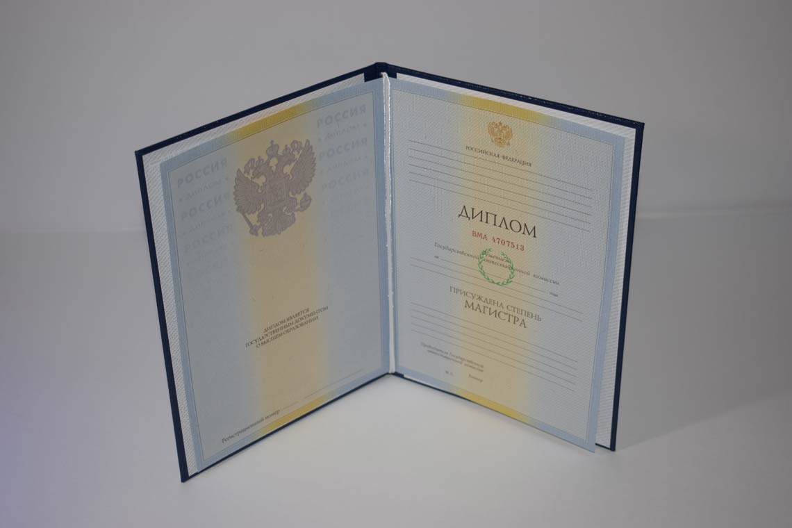 Диплом Магистра с 2009-2010 в Арзамасе